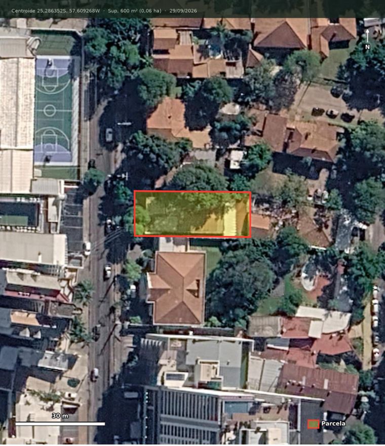 Vista satelital · Finca 25362