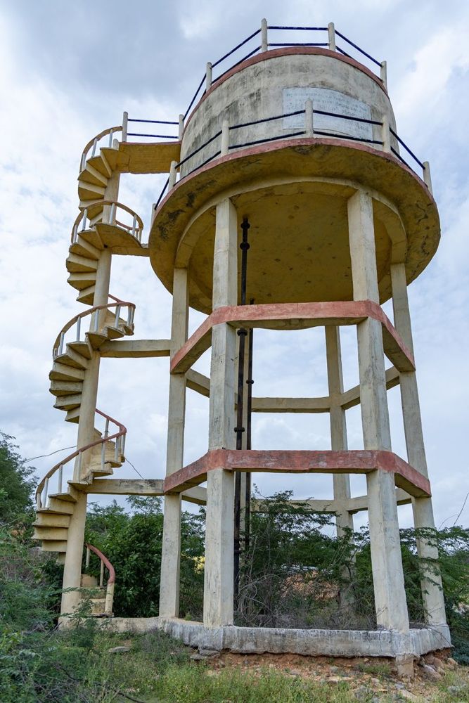 Tanque elevado de agua