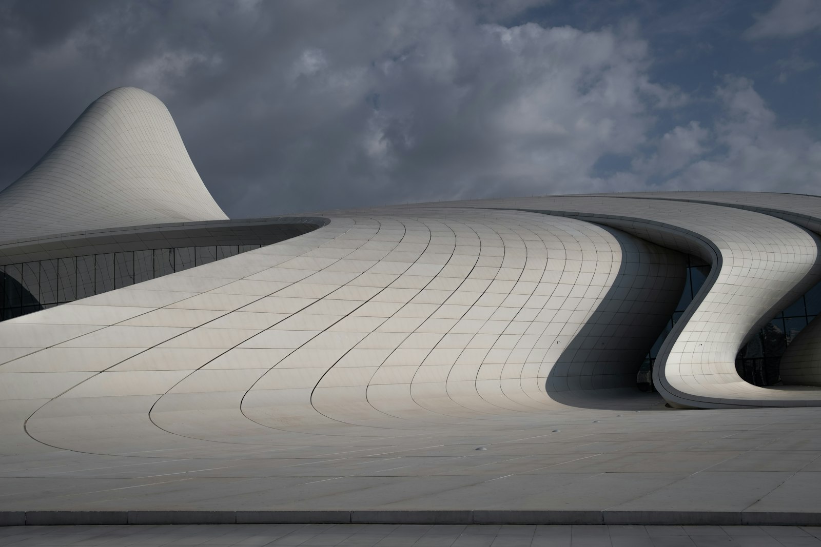 Edificación moderna representativa de un render 3D